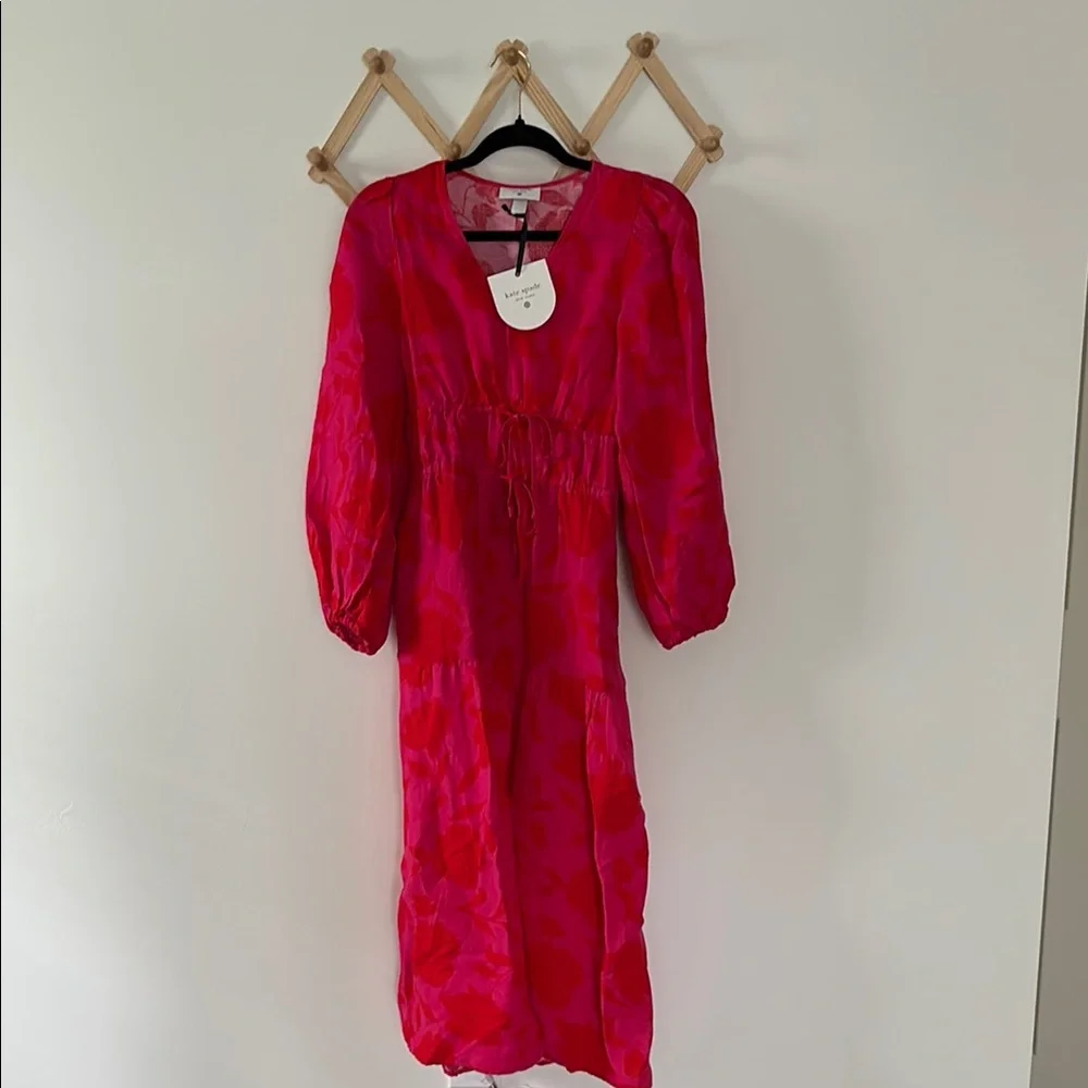 Rose Linen Long Sleeve Maxi Dress from kate spade new york x Target - Picture 2 of 7